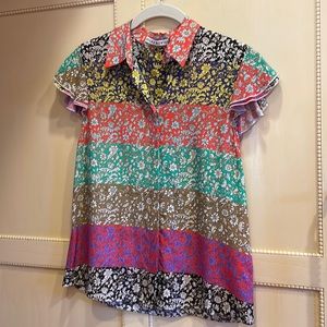 Alice and Olivia silk shirt